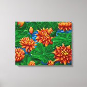 Lotus Garden - Canvas Afdrukken (Voorkant)
