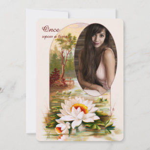 Lotus Garden Fotouitnodiging Kaart