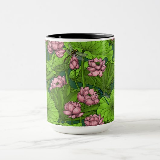 Lotus garden mok (Midden)
