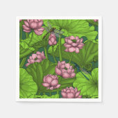 Lotus garden servet (Voorkant)