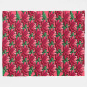 Lotus-gebaar Fleece Deken (Voorkant (Horizontaal))