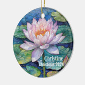 Lotus gepersonaliseerd Lotus Ornament (Links)