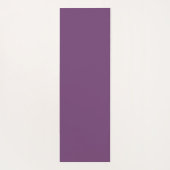 Lotus Gold Mandala Monogram Elegant Paarse Yogamat (Achterkant)