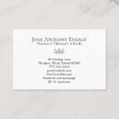 *~* Lotus Gold Pastel Nebula Galaxy Universe AP3   Visitekaartje (Achterkant)