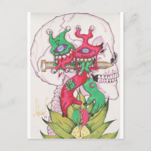 Lotus Hands Briefkaart