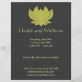 Lotus Health and Wellness Flyer (Voorkant)