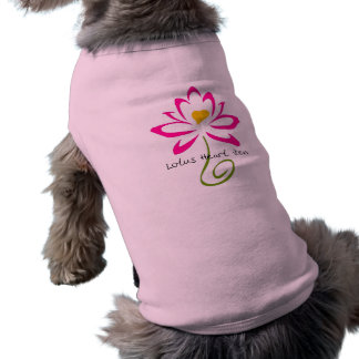 Lotus Heart Zen Dog Shirt