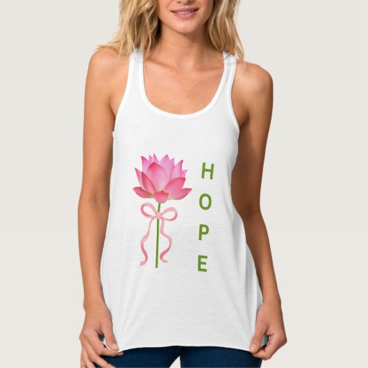 Lotus HOPE Tanktop (Voorkant)