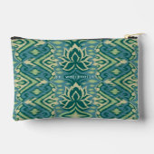 Lotus Ikat patroon - De witte lotus Etui (Achterkant)