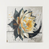 Lotus in Bloom Wandkleed (Voorkant (horizontaal))