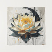 Lotus in Bloom Wandkleed (Voorkant)