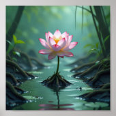 Lotus in de modder poster (Voorkant)