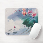 Lotus in de Pond Muismat (Met muis)