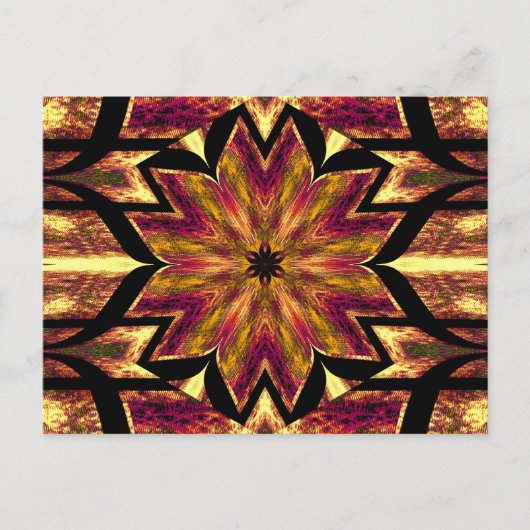 LOTUS IN DE WERELD 12 BRIEFKAART (Voorkant)