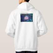 Lotus in Donker Water Hoodie (Achterkant)
