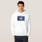Lotus in Donker Water Hoodie (Voorkant volledig)