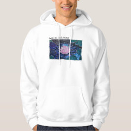 Lotus in Donker Water Hoodie