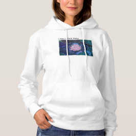 Lotus in Donker Water Hoodie