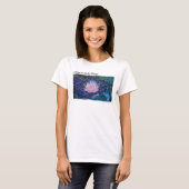 Lotus in Donker Water T-shirt (Voorkant volledig)