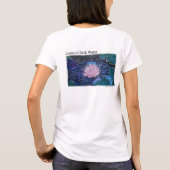 Lotus in Donker Water T-shirt (Achterkant)