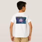 Lotus in Donker Water T-shirt (Achterkant volledig)