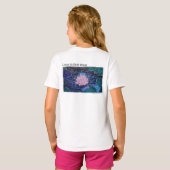 Lotus in Donker Water T-shirt (Achterkant volledig)