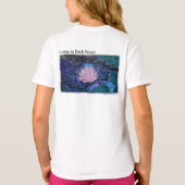 Lotus in Donker Water T-shirt (Achterkant)