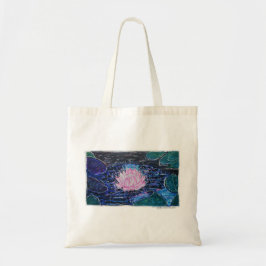 Lotus in Donker Water Tote Bag