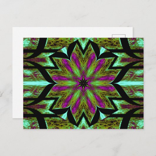 LOTUS IN GROOT 6 BRIEFKAART (Voorkant / Achterkant)