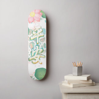 Lotus in het Peaceful Lake Persoonlijk Skateboard