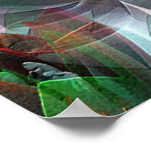 Lotus in Kerstmis.... Poster (Hoek)