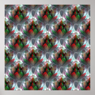 Lotus in Kerstmis.... Poster