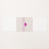 Lotus in Mud Yogamat (Achterkant (horizontaal))