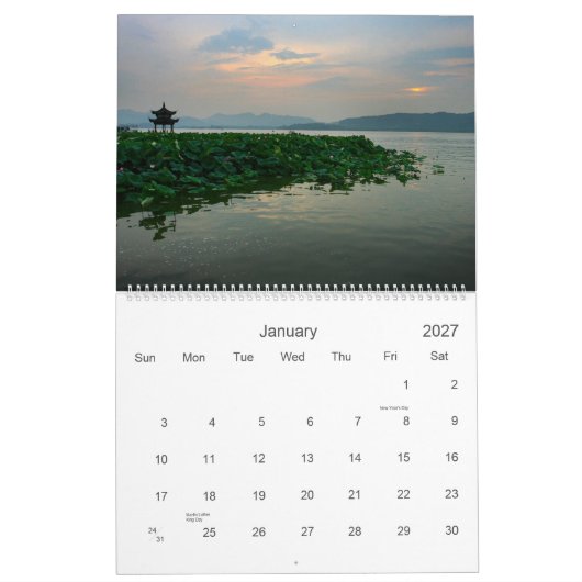 Lotus Kalender (Jan 2027)