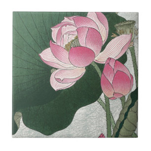 Lotus keramische Tegel Tegeltje