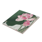 Lotus keramische Tegel Tegeltje (Zijkant)