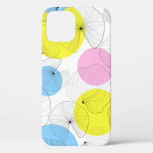 Lotus laat kleurrijke vlekken patroon Case-Mate iPhone case
