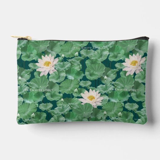 Lotus Lagoon patroon - De witte Lotus Etui (Voorkant)