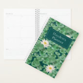 Lotus Lagoon patroon - De witte Lotus Planner (Display)