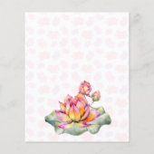 Lotus lantaarns Indiaanse bruiloft met uitzonderin (Achterkant)