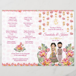 Lotus lantaarns Indiase huwelijksrituelen programm