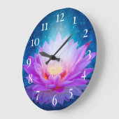 Lotus Large Clock Grote Klok (Hoek)