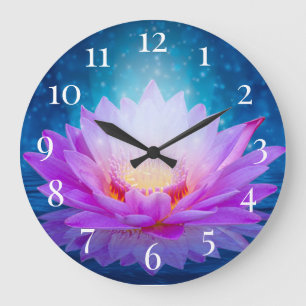 Lotus Large Clock Grote Klok