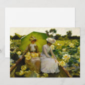 Lotus Lelies | Charles Courtney Curran (Voorkant / Achterkant)