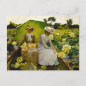 Lotus Lelies | Charles Courtney Curran Briefkaart (Voorkant)