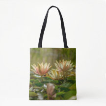 Lotus, Lelies en Lovely II Canvas tas