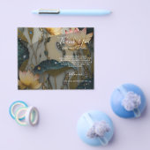Lotus Light Ontwaakt | botanisch ontwerp Flyer (Enkel)