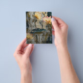 Lotus Light Ontwaakt | botanisch ontwerp Flyer (Hand)