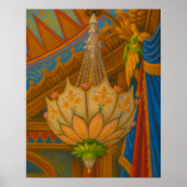 Lotus Light – Royal Pavilion kroonluchter print (Voorkant)