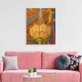 Lotus Light – Royal Pavilion kroonluchter print (Insitu (Woonkamer))